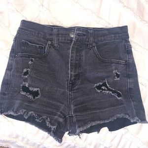 Black shorts, barely worn and very flexible